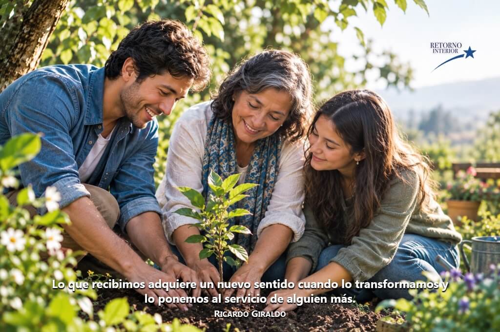 Lo que Recibimos No Termina en Nosotros
